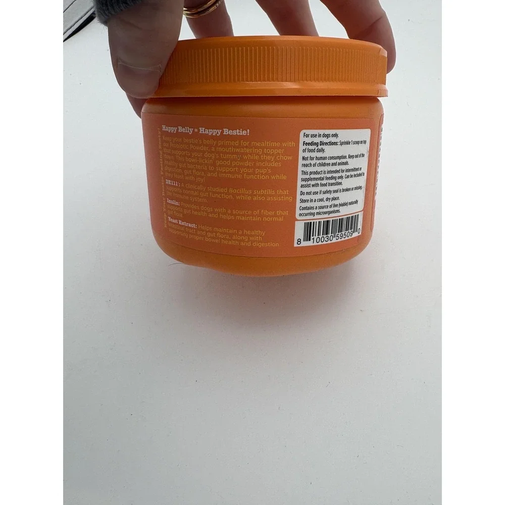 Zesty Paws Probiotic Powder Dogs 75 Scoops Digestive Health Pumpkin Flavor USA